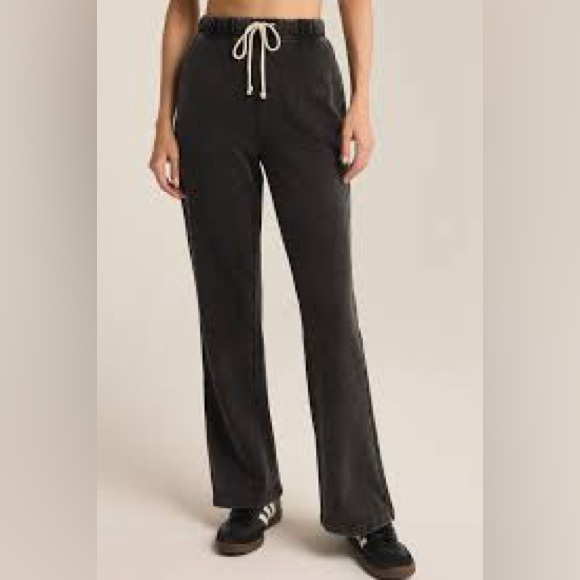 Z Supply Hunter Knit Denim Pants - Picture 3 of 7